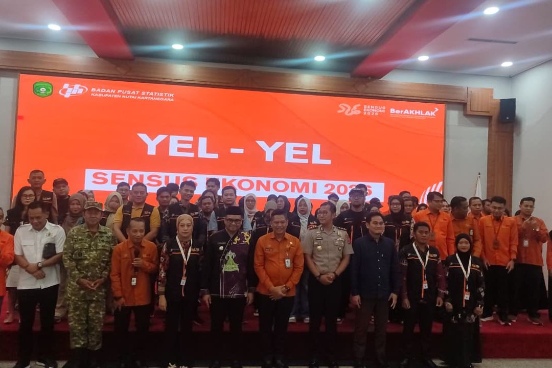Sensus Ekonomi 2026 Dimulai 15 Juni, BPS Kerahkan 586 Petugas di Kukar