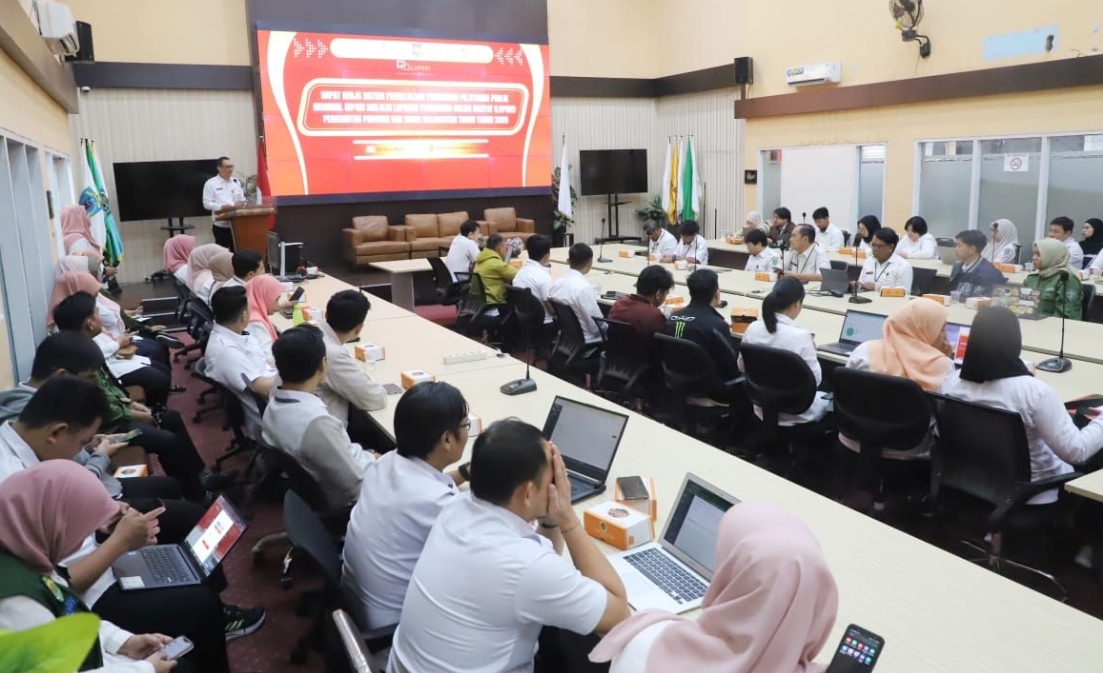 Pemprov Kaltim Gelar Rapat Kerja SP4N-LAPOR! 2025, Perkuat Sinergi dan Pelayanan Publik