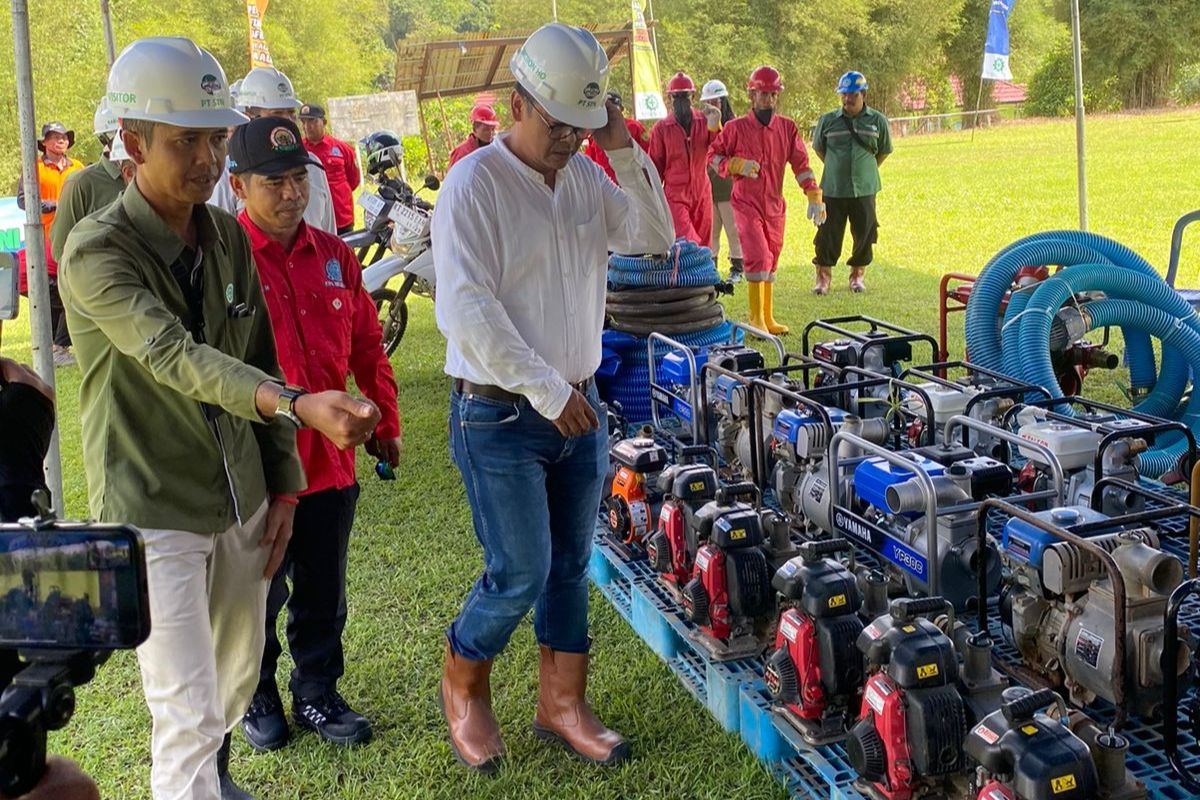 Tampilkan Kesiapsiagaan Karhutla, STN Group Astra Agro di Kaltim Diapresiasi Menteri LHK