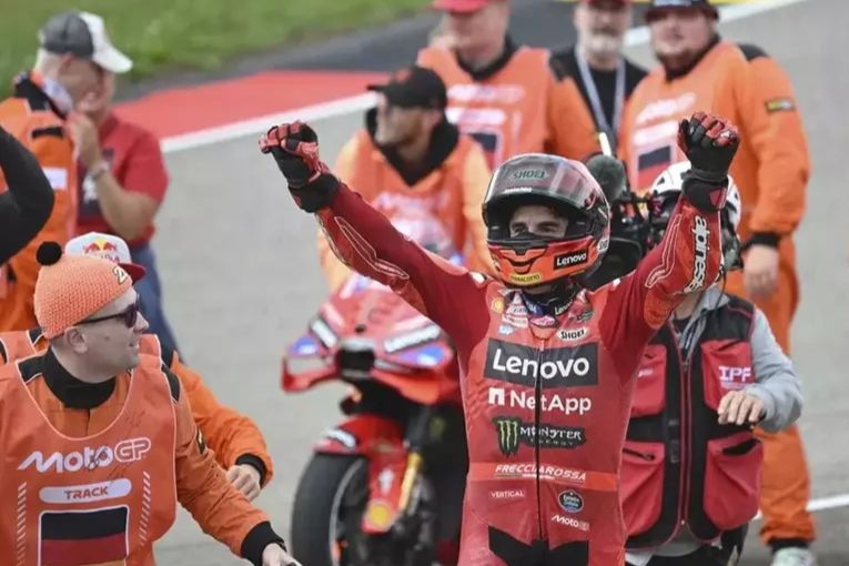 Marc Marquez Tercepat di MotoGP Jerman, Hanya 10 Pembalap yang Berhasil Finish