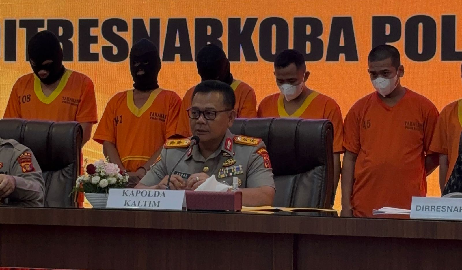 Kaltim Masih Menjadi Pasar Aktif Peredaran Narkotika, Ratusan Kasus Terungkap dalam 4 Bulan 