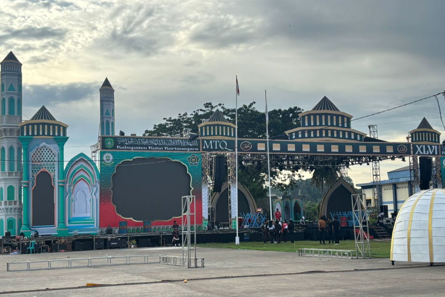 Persiapan MTQ Kutai Kartanegara di Tenggarong Rampung, Hadad Alwi Hadir dalam Pembukaan