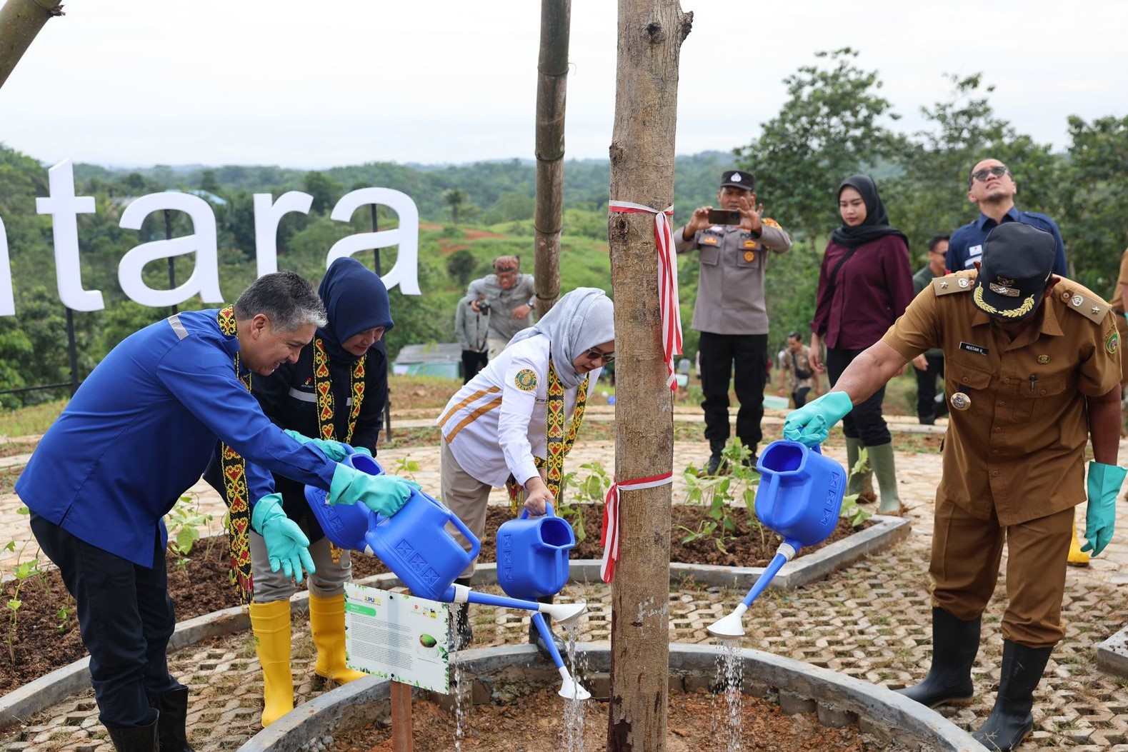 Resmikan Puspantara, IKN Wujudkan Ruang Hijau Simbol Kolaborasi