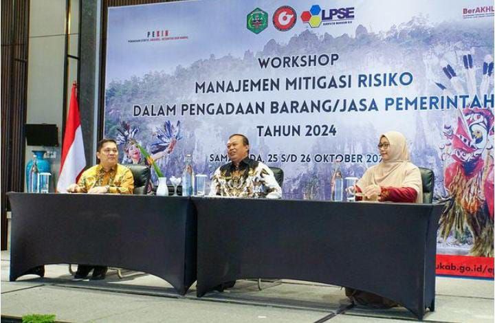 Pemkab Mahulu Gelar Workshop Mitigasi Risiko Pengadaan Barang dan Jasa