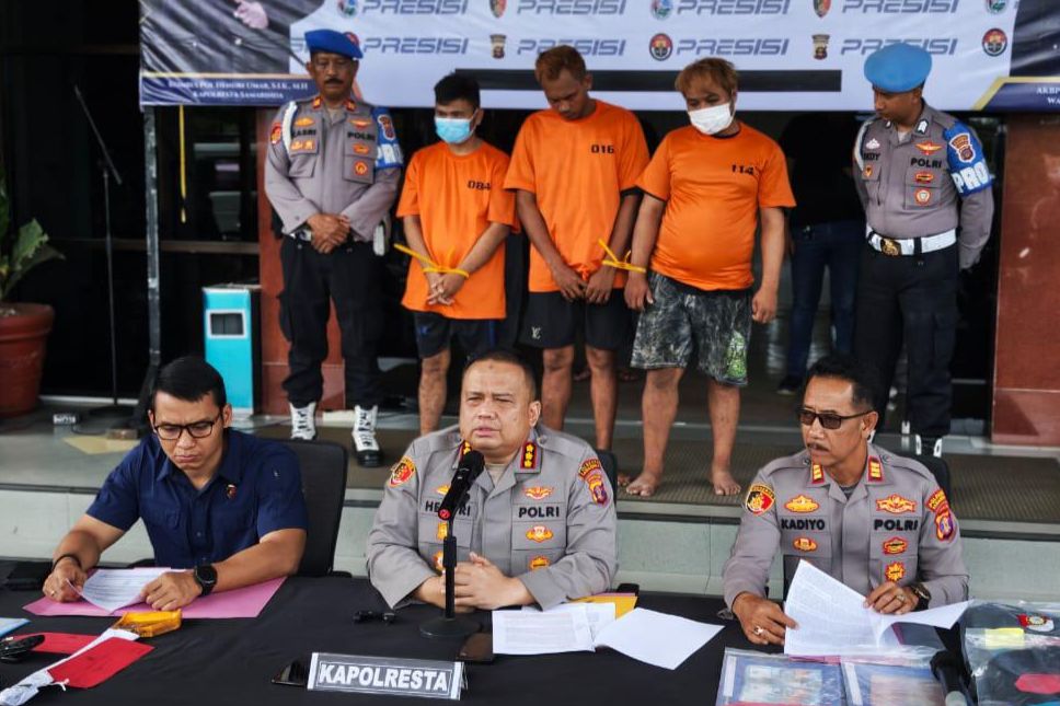 Baru Keluar dari Lapas, Residivis kembali Ditangkap Setelah 4 Kali Menjambret di Samarinda