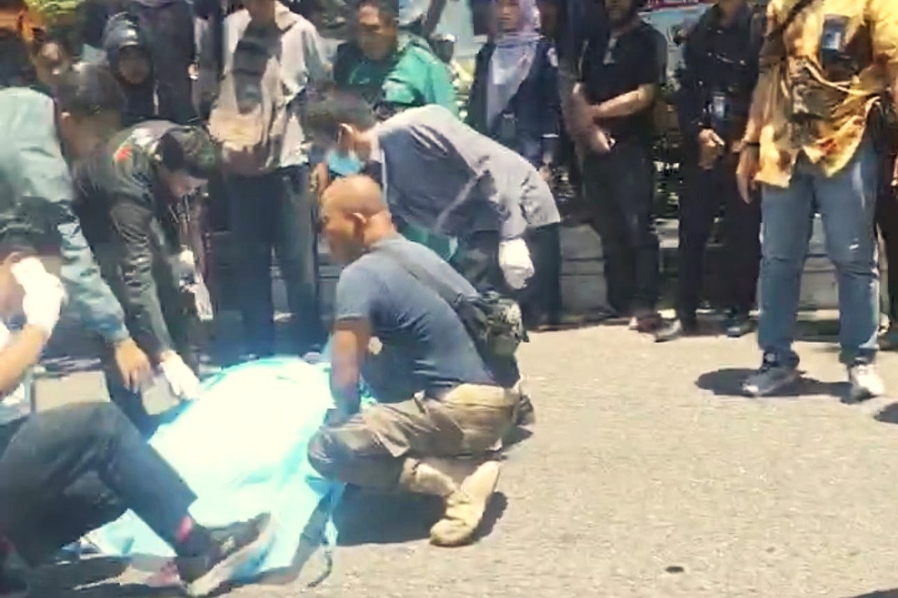 Kecelakaan di Depan BRI Klandasan Balikpapan, Ibu-ibu Tewas setelah Motor Bersenggolan dengan Innova