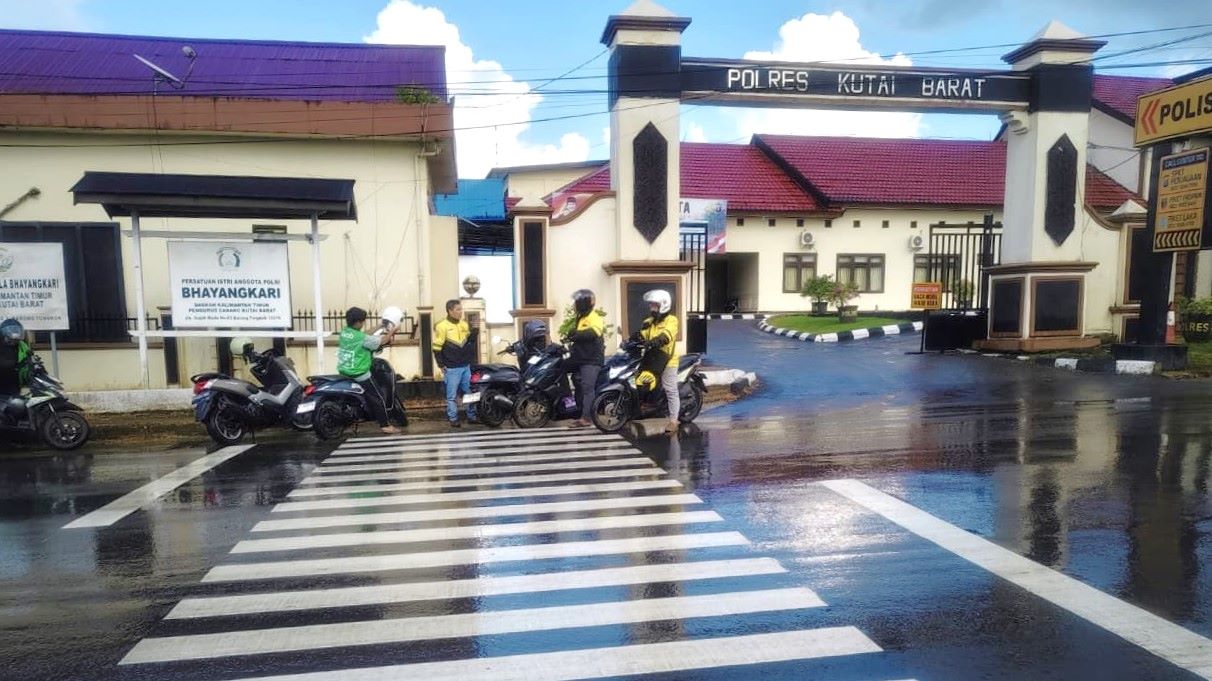 Satlantas Polres Kubar Usulkan Belasan Zebra Cross Baru