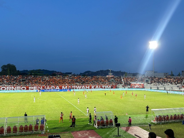Stadion Segiri Kekurangan Cahaya, Lampu Palaran Jadi Solusi Sementara 