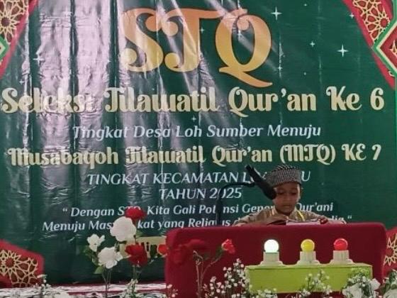 Semarak Seleksi Tilawatil Qur’an di Loh Sumber, Generasi Muda Tunjukkan Cinta Alquran