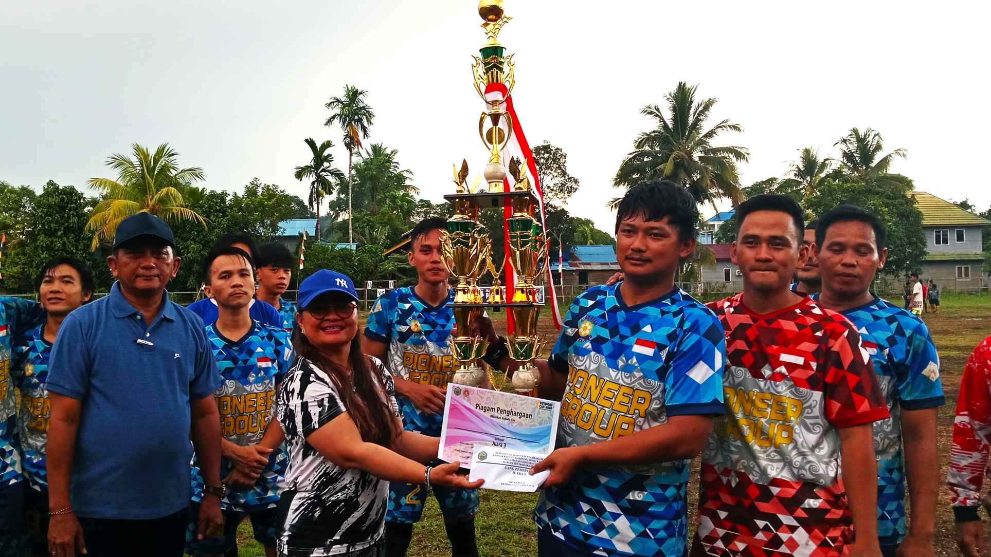 Kampung Long Bagun Ulu Sukses Gelar 'Petinggi Cup 2024', 39 Tim Ramaikan Turnamen Voli dan Sepakbola