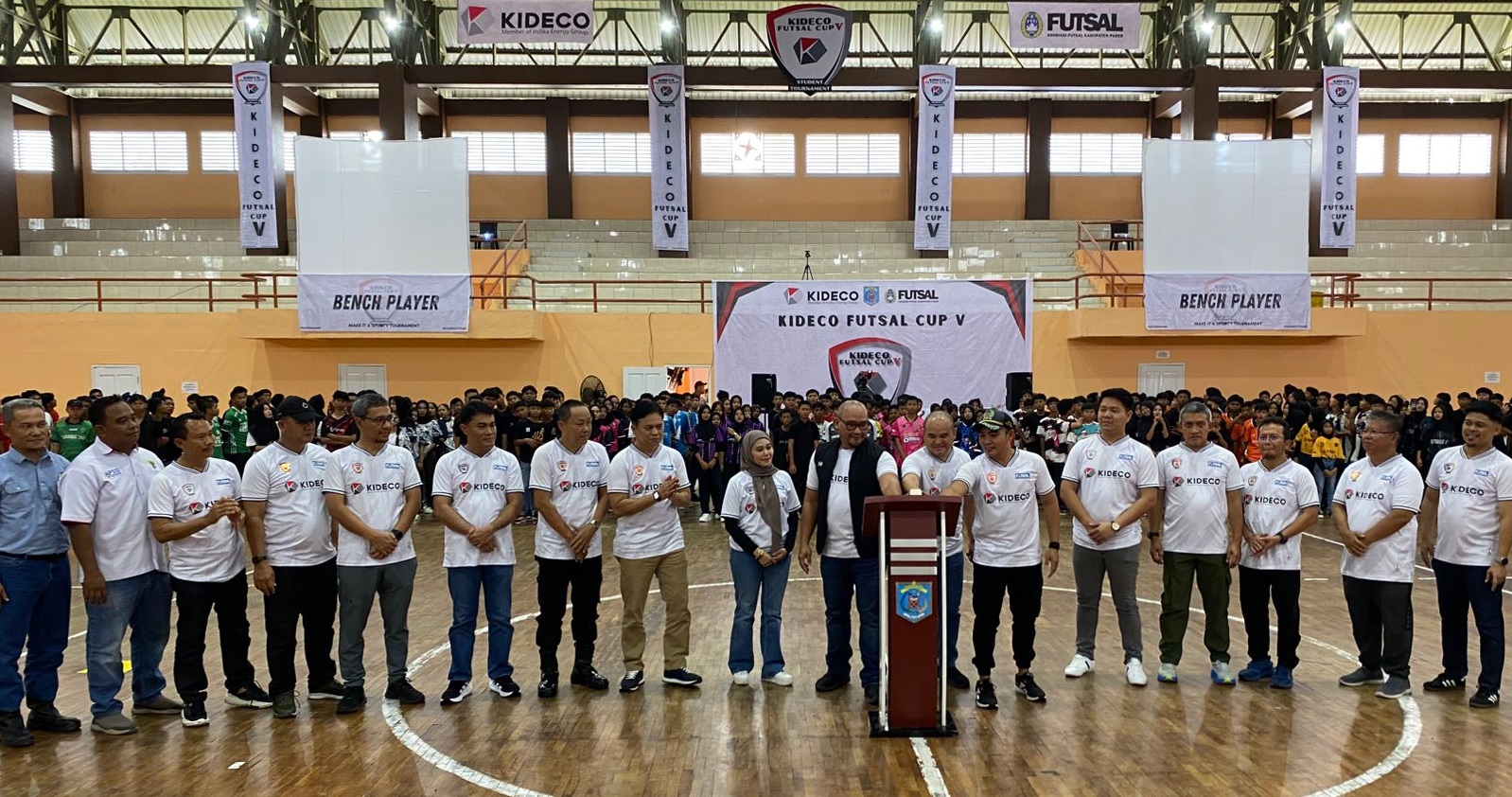 60 Tim Perebutkan Piala Bergilir Kideco Futsal Cup V