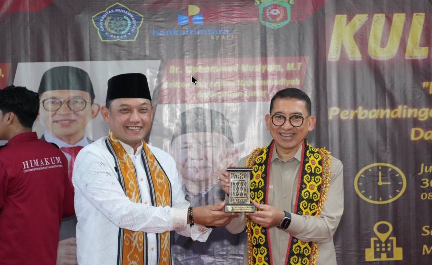 Kearifan Lokal dan Hukum Adat Jadi Sorotan dalam Kuliah Umum UMKT Bersama Menteri Kebudayaan