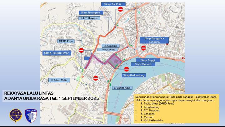 Polresta Samarinda Rekayasa Lalu Lintas Saat Aksi Unjuk Rasa, Warga Diminta Hindari Sejumlah Titik Berikut