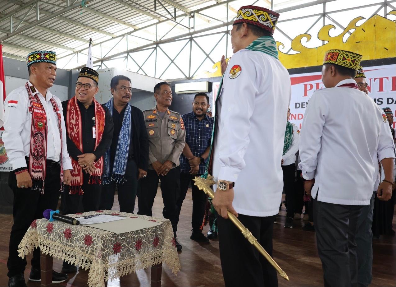 Pj Bupati PPU Hadiri Pelantikan Pengurus DPD LMAKB, Marbun: Berharap Bawa Angin Perubahan