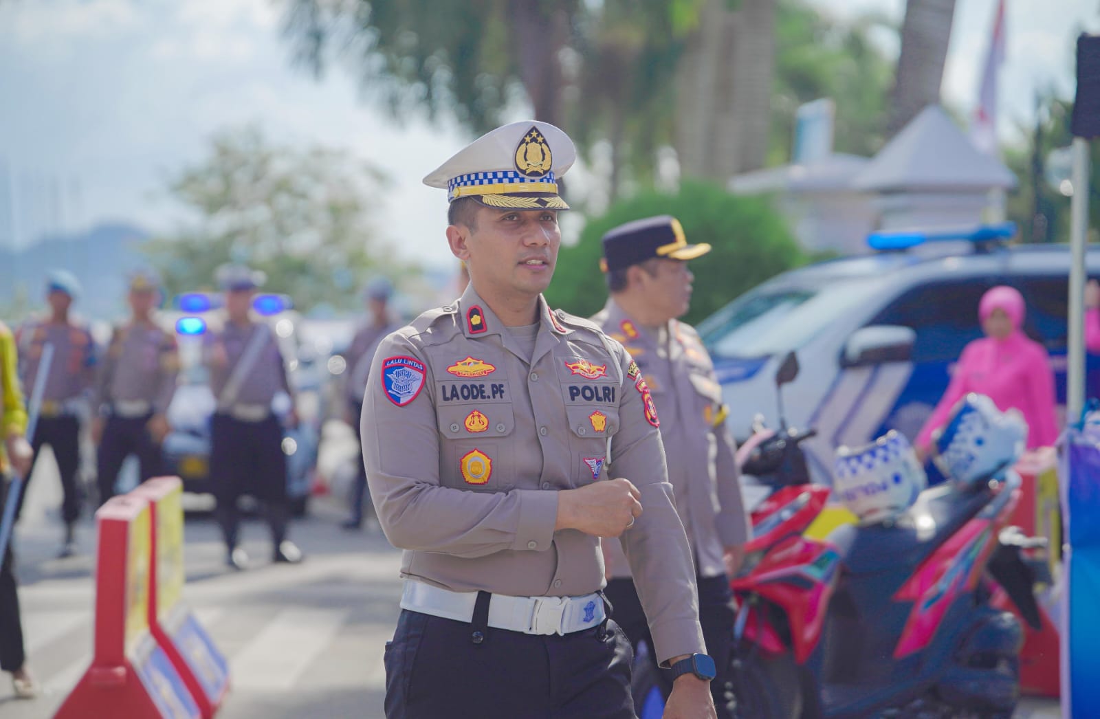 Polresta Samarinda Siapkan 60 Personel, Guna Sterilisasi Lalu Lintas Kegiatan HKG PKK ke-53