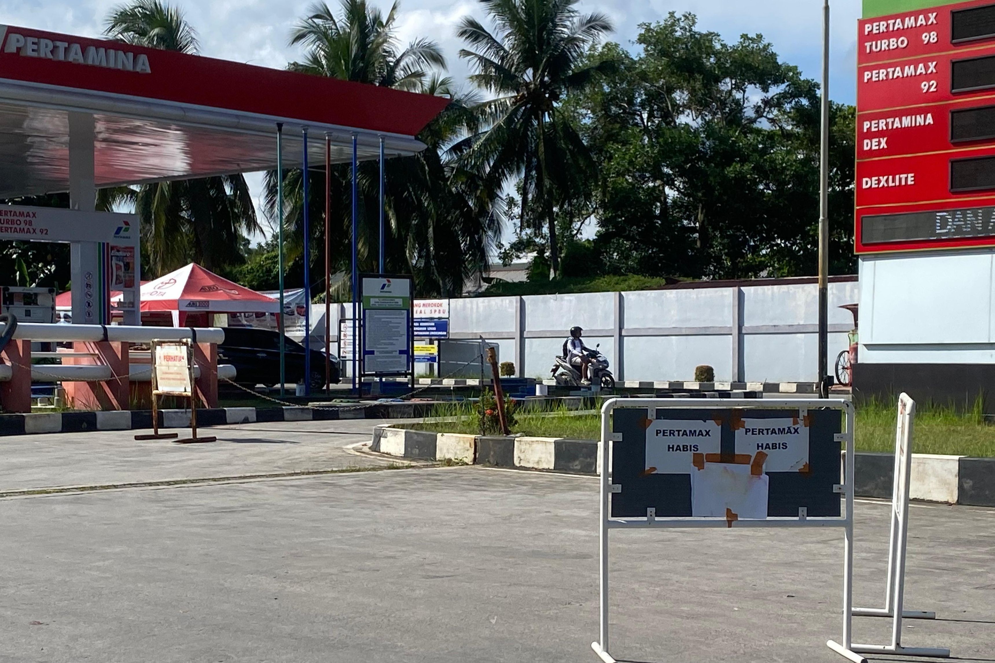 Diduga Terkendala Pengiriman ke Balikpapan, Stok Pertamax di SPBU Sering Kosong