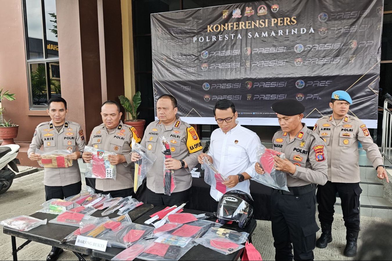 Polresta Samarinda Ungkap 79 Kasus Kejahatan dalam Operasi Pekat Mahakam 2026
