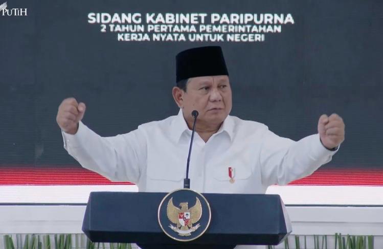 Merespons Penilaian MSCI, Presiden Prabowo Tegaskan Indonesia Tidak Akan Gentar