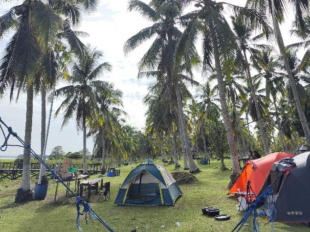 Pantai Tanpa Laut di Jempang, Pesona Unik Pulau Kelapa