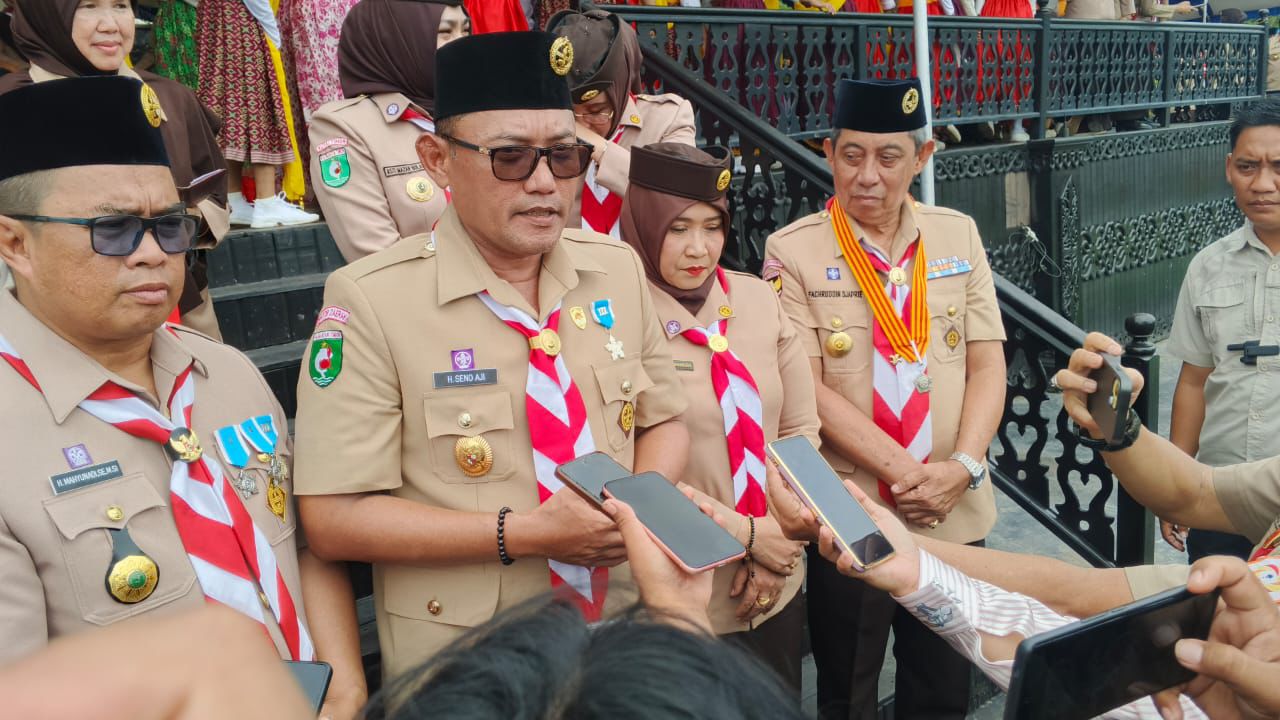 Jambore Daerah Kaltim 2025 di Kutim Libatkan 380 Pramuka Penggalang