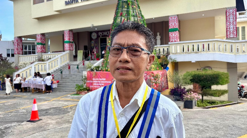 Cerita Johanes Mulyo Pilih Mengabdikan Hidup di Gereja Santa Theresia Balikpapan