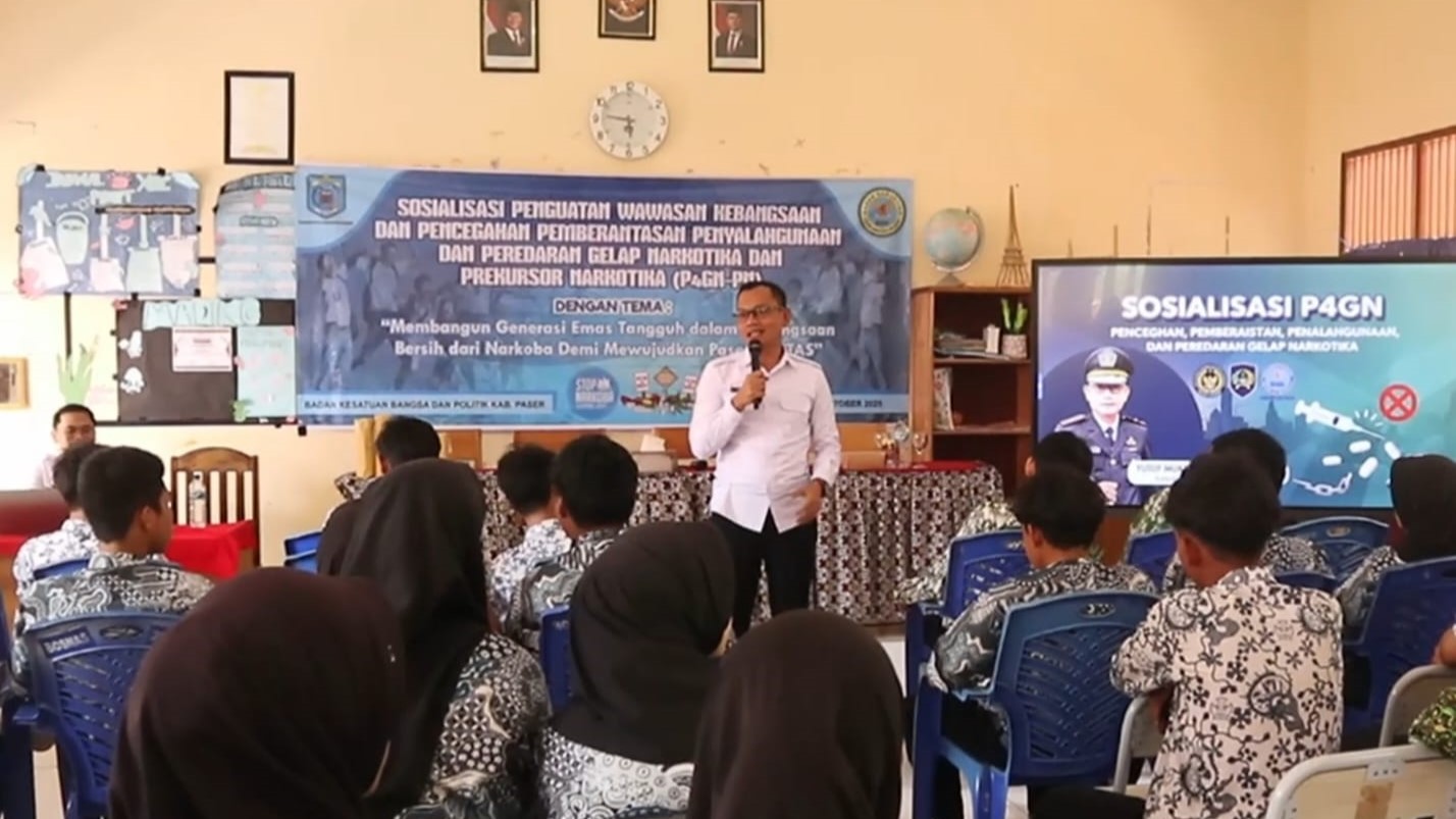 BNK Paser Libatkan Rutan untuk Bentengi Pelajar dari Bahaya Narkoba