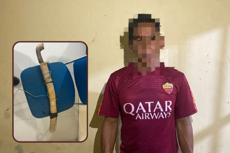 Pria di Paser Bacok Sekuriti Tambang usai Cekcok Masalah Tumpukan Ban