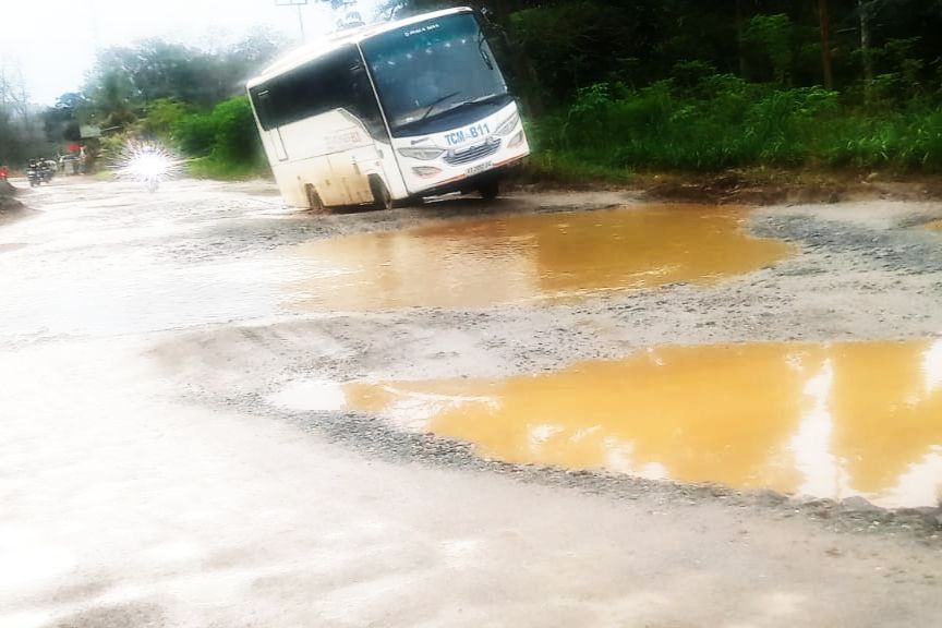 Proyek Jalan Nasional di Kubar Gunakan Konstruksi Beton Bertulang, Dibiayai APBN dan APBD