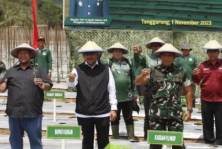 Kolaborasi TNI dan Pemkab Kukar Hasilkan 58 Jembatan Penghubung