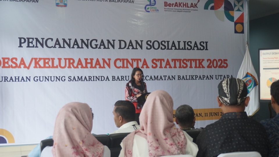 BPS: Literasi Data di Kelurahan Masih Lemah