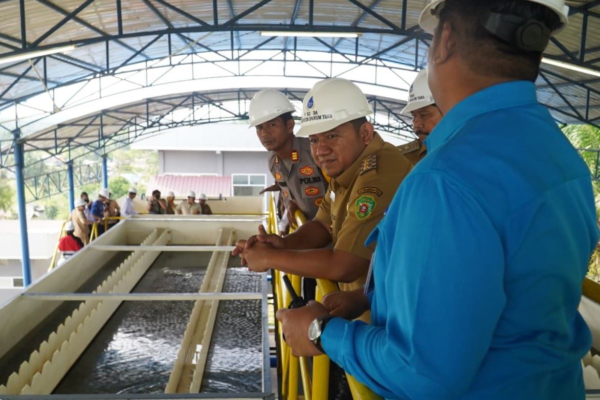 Lepas Dahaga Warga Sepaku, IPA Baja Resmi Suplai 50 LPS Air Bersih