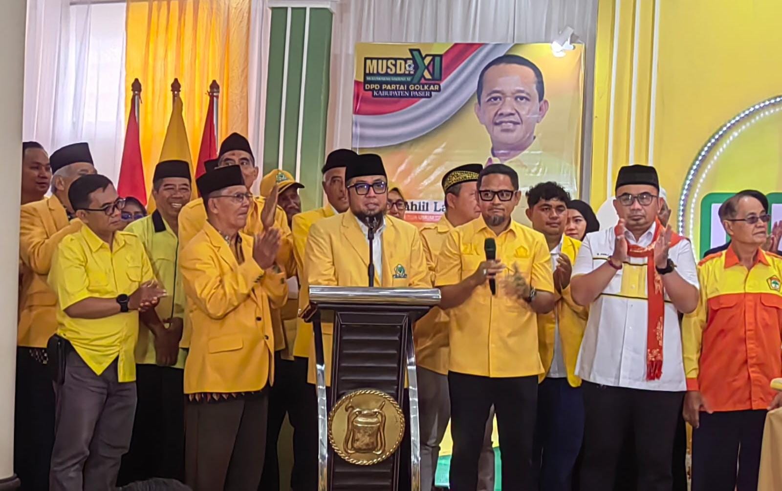 Ikhwan Antasari Kembali Pimpin Golkar Paser, Optimis jadi Partai Pemenang Pemilu