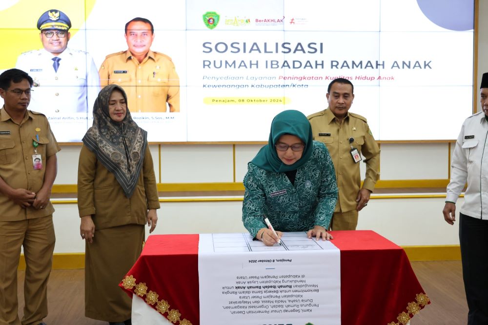 Pemkab PPU Berupaya Wujudkan Rumah Ibadah Ramah Anak 