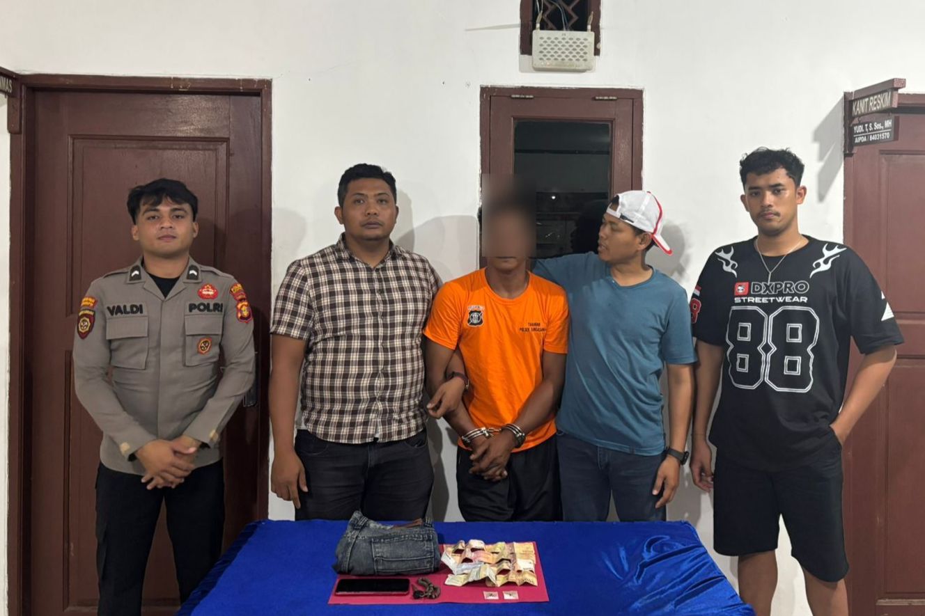 Pengedar Sabu di Sangasanga Ditangkap, Ngaku Beli di Loket Sabu Jalan Pesut Samarinda