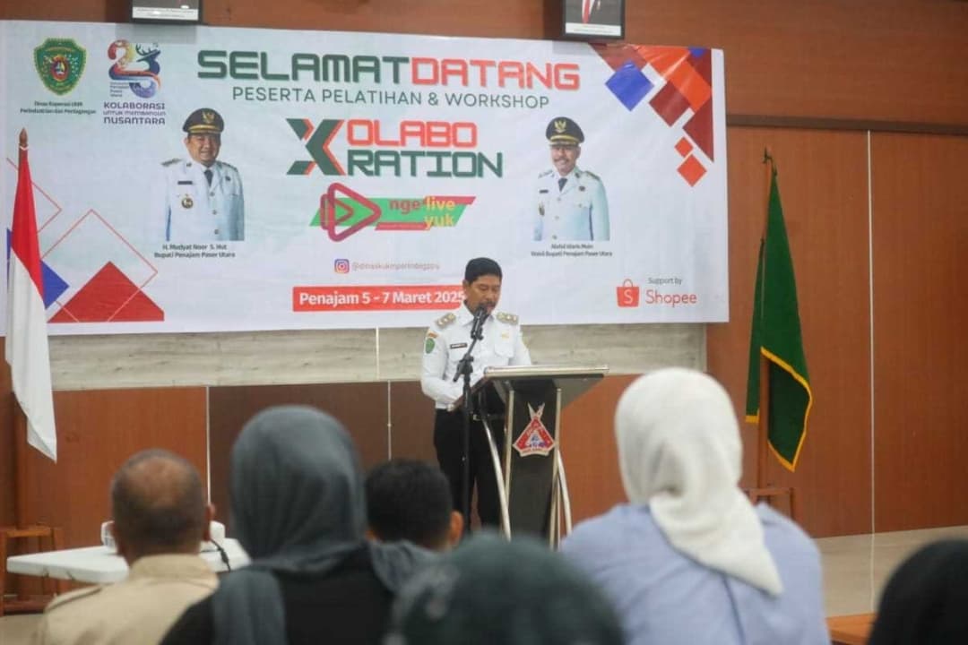 UMKM di PPU Dilatih Berjualan Produk via Live Streaming
