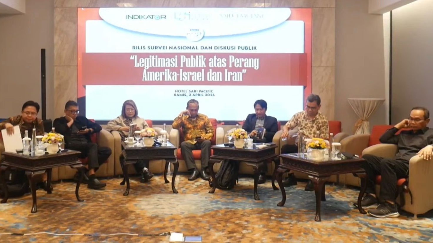 Survei: 4,9 Persen Warga RI Mendukung Serangan AS dan Israel ke Iran, 4,5 Abstain