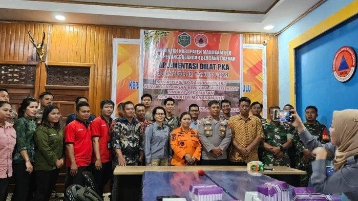 Tanggap Bencana, TRC Multi Sektor di 5 Kecamatan se-Kabupaten Mahulu Resmi Dibentuk