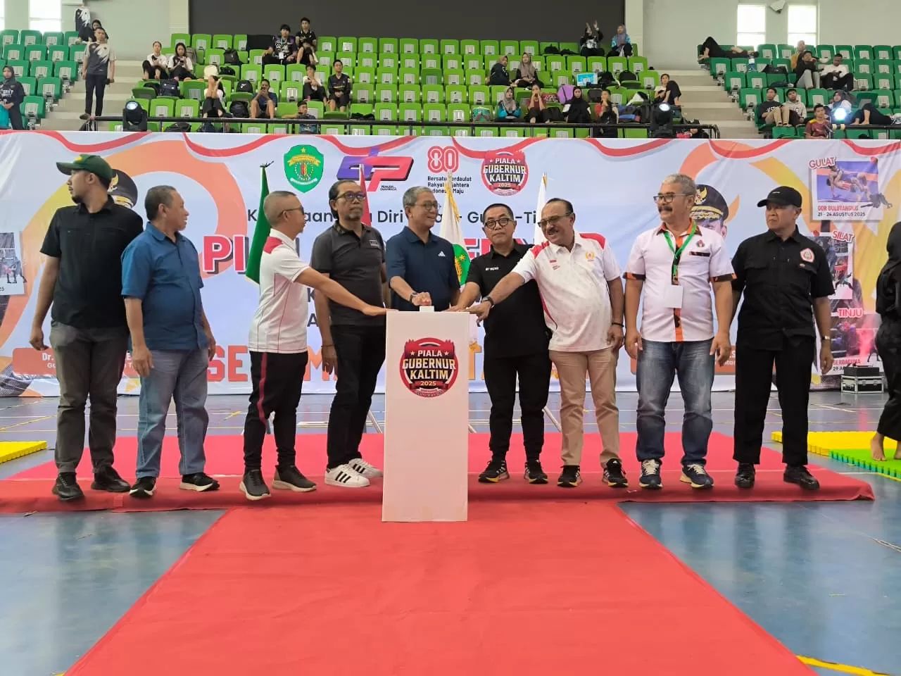 Piala Gubernur Kaltim Tandingkan 3 Cabor Beladiri; Pencak Silat, Gulat dan Tinju