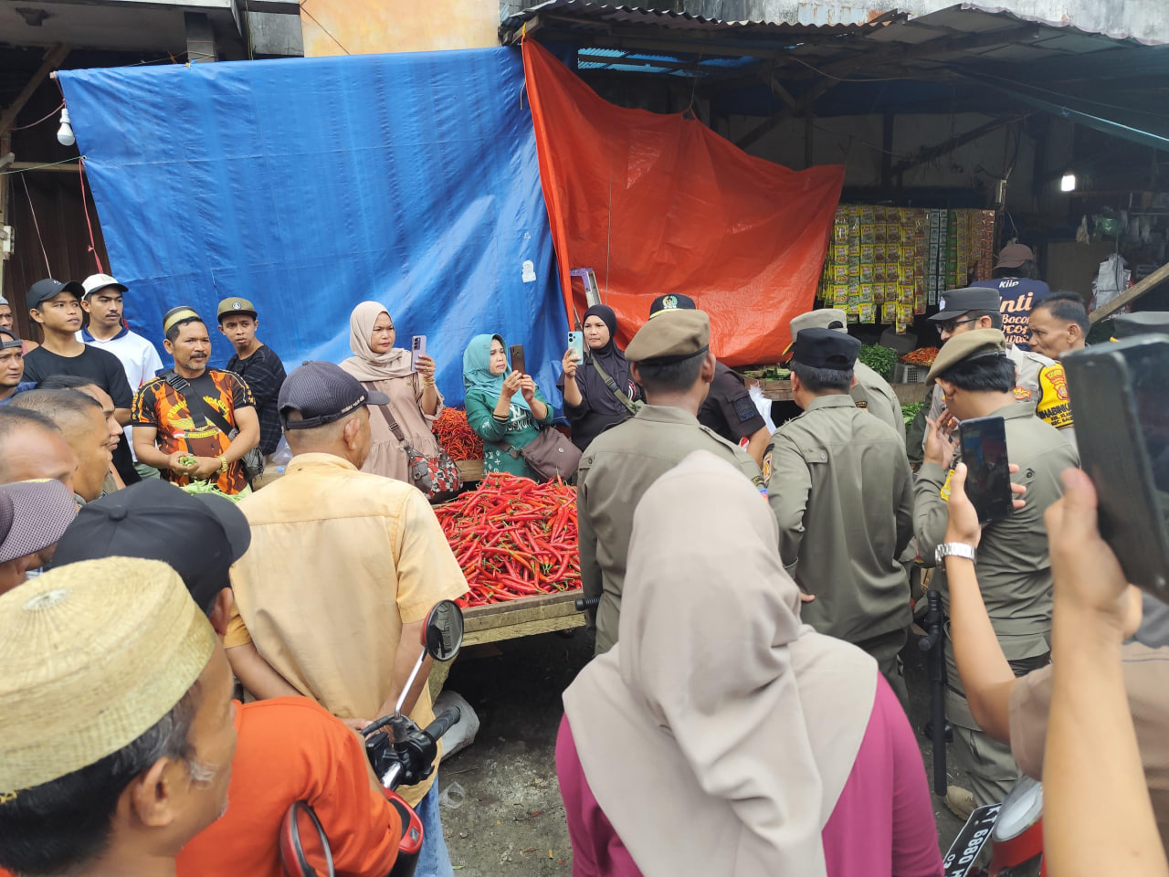 Penertiban Lapak di Pasar Pandansari Balikpapan Memanas, Pedagang Minta Solusi Konkret