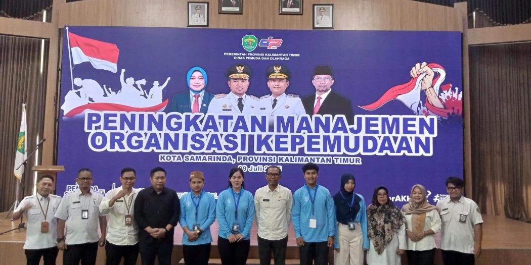 Memupuk Pemimpin Masa Depan, Dispora Kaltim Bekali Organisasi Pemuda Tata Kelola Profesional