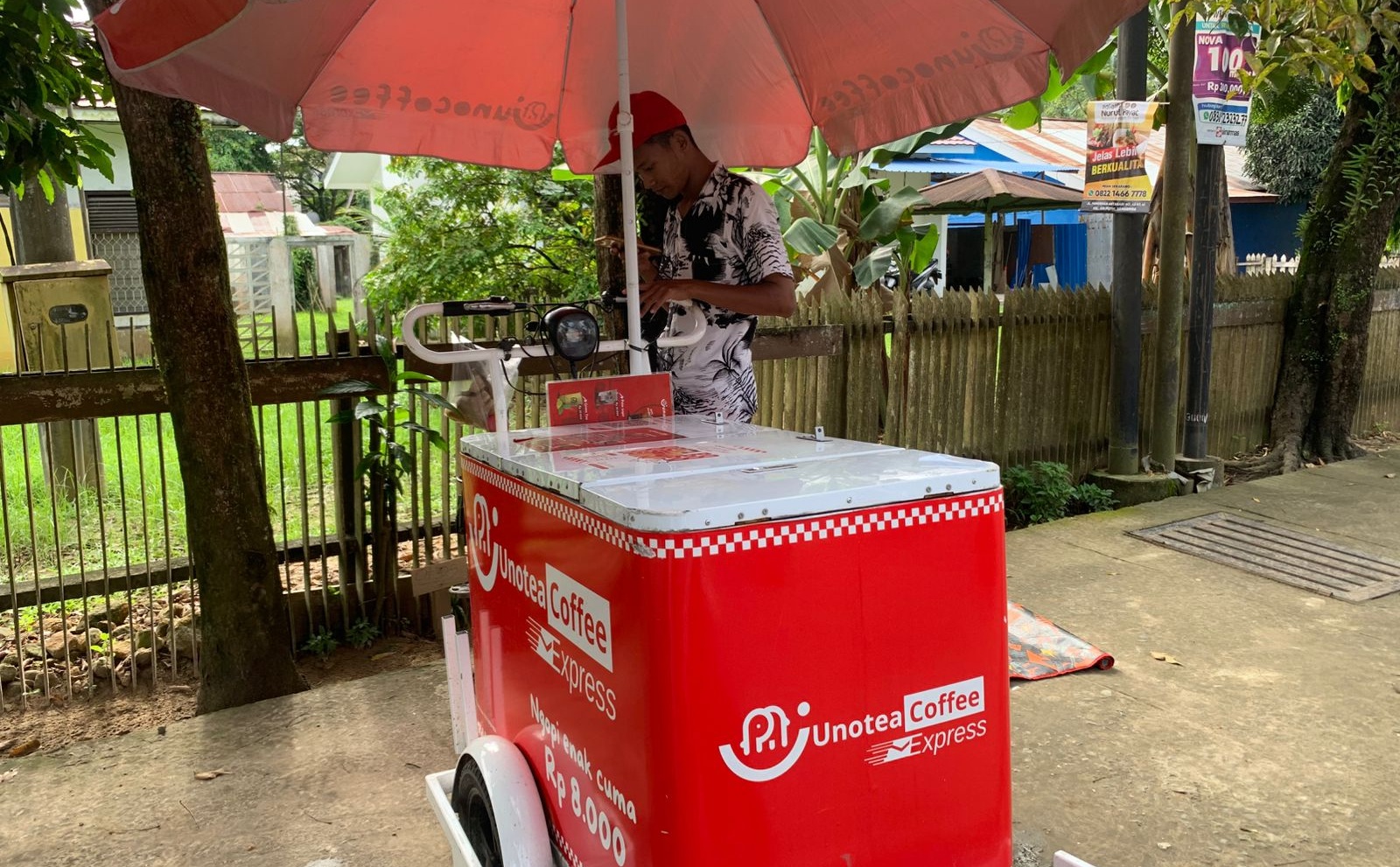 Kopi Gerobakan Menjamur di Samarinda, Mampu Jual Hingga 300 Gelas Per Harinya