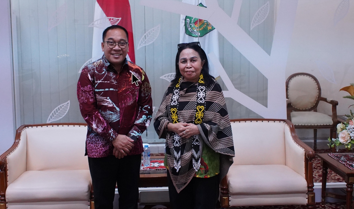 Kaltim Sambut Ketua TP PKK Papua Selatan