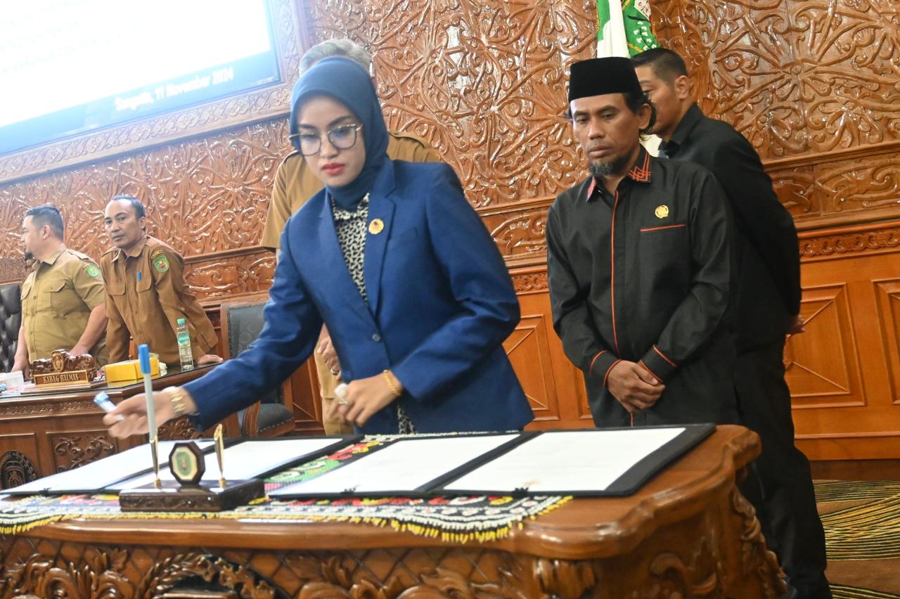 DPRD dan Pemkab Kutim Sepakati Raperda Pencegahan Kebakaran