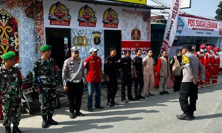 Pengamanan Mudik 2026, Pos Pengamanan dan Pelayanan Polres Kukar Berdiri dari Kota Bangun hingga Samboja