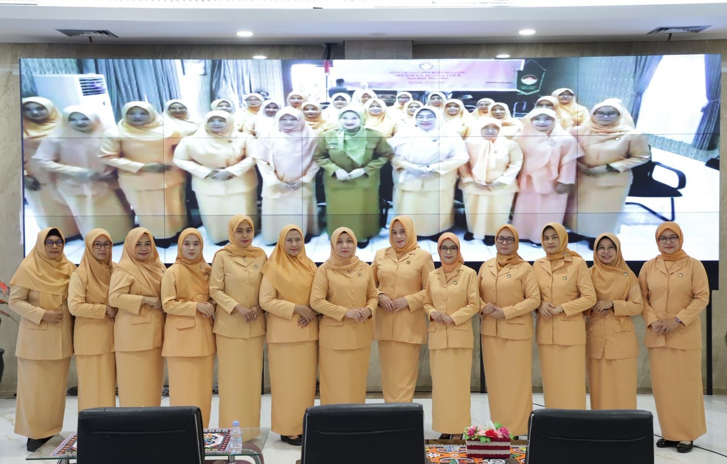 DWP Provinsi Kaltim Kukuhkan Pengurus DWP Lima Kab/Kota Masa Bakti 2024–2029