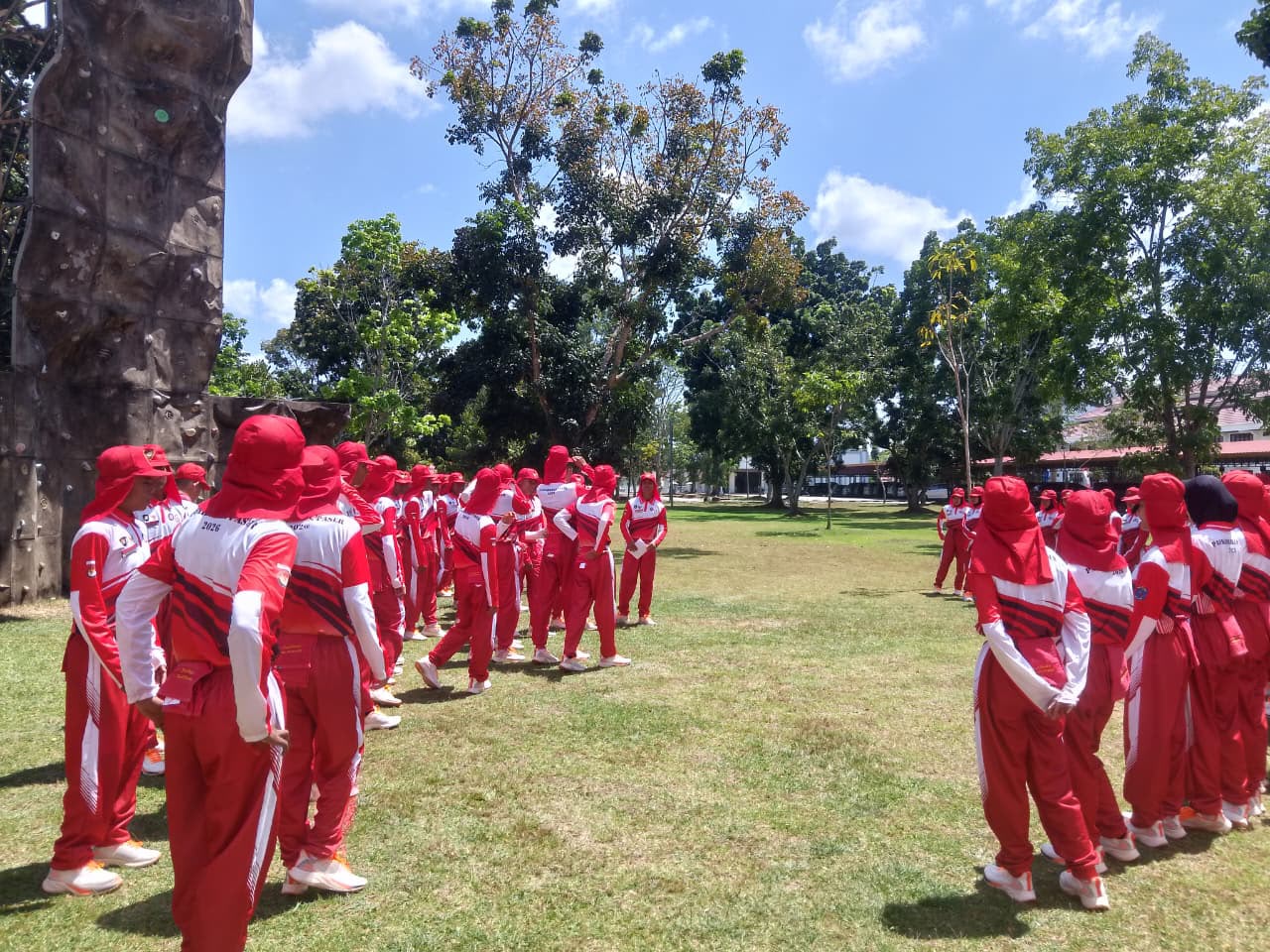 80 Calon Paskibraka Paser Jalani Pusdiklat, Efisiensi Anggaran Ubah Sistem Karantina 