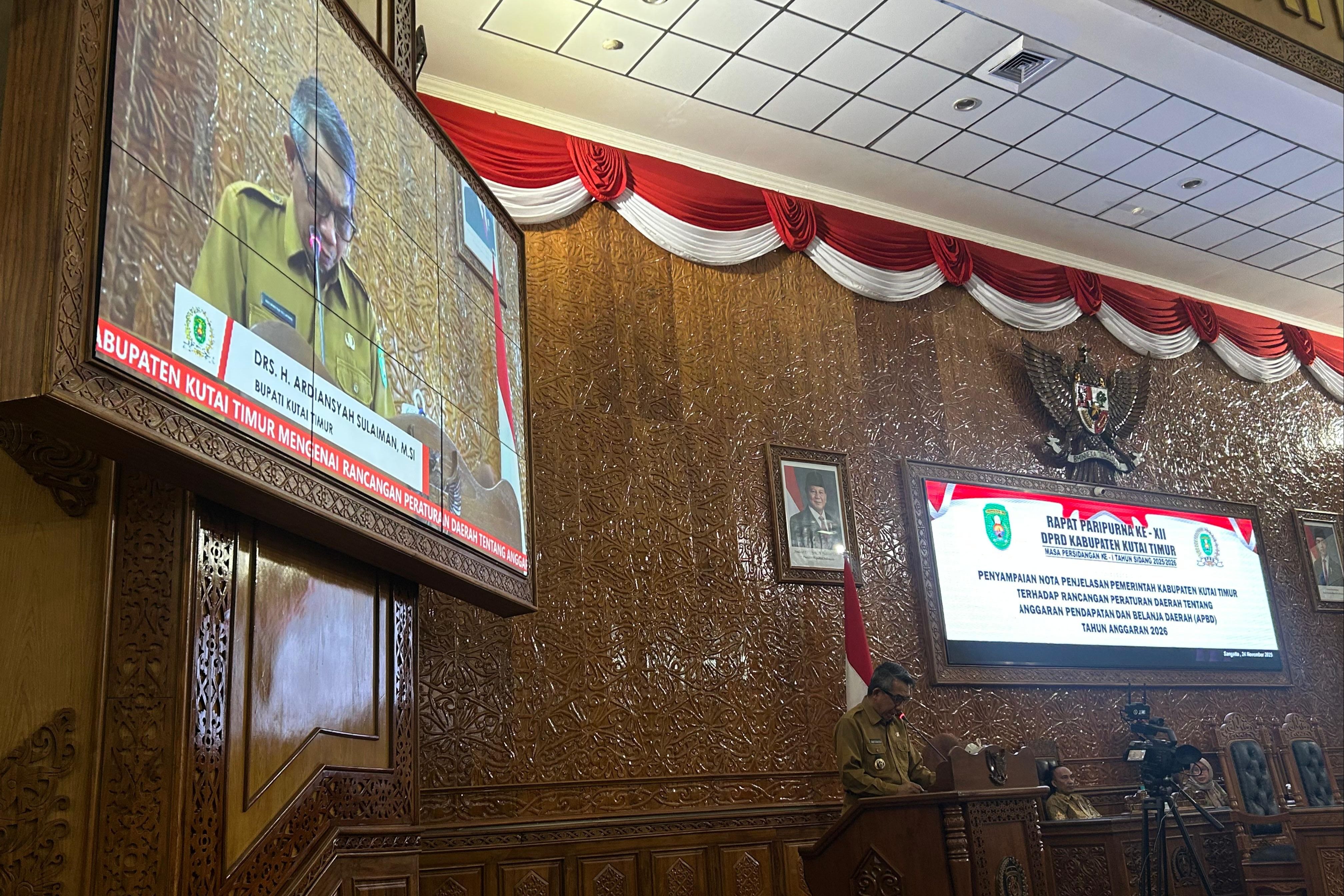 Pendapatan Daerah Kutim 2026 Diproyeksikan Rp5,7 Triliun, Pemkab Resmi Sampaikan Nota Keuangan 