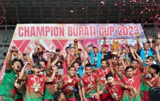 Kecamatan Loa Janan Memenangkan Bupati Cup 2023, Kalahkan Muara Badak di Babak Final