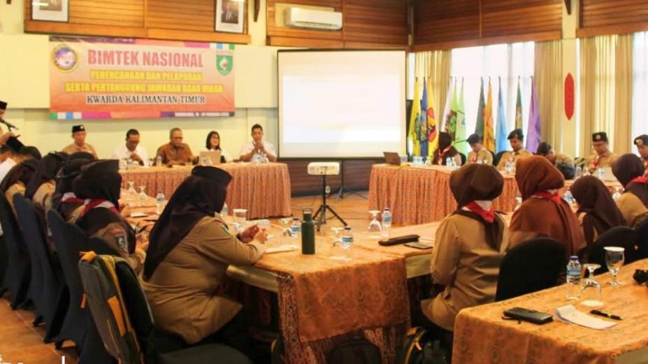 Dispora Kaltim Dorong Transparansi Pengelolaan Dana Hibah Pramuka