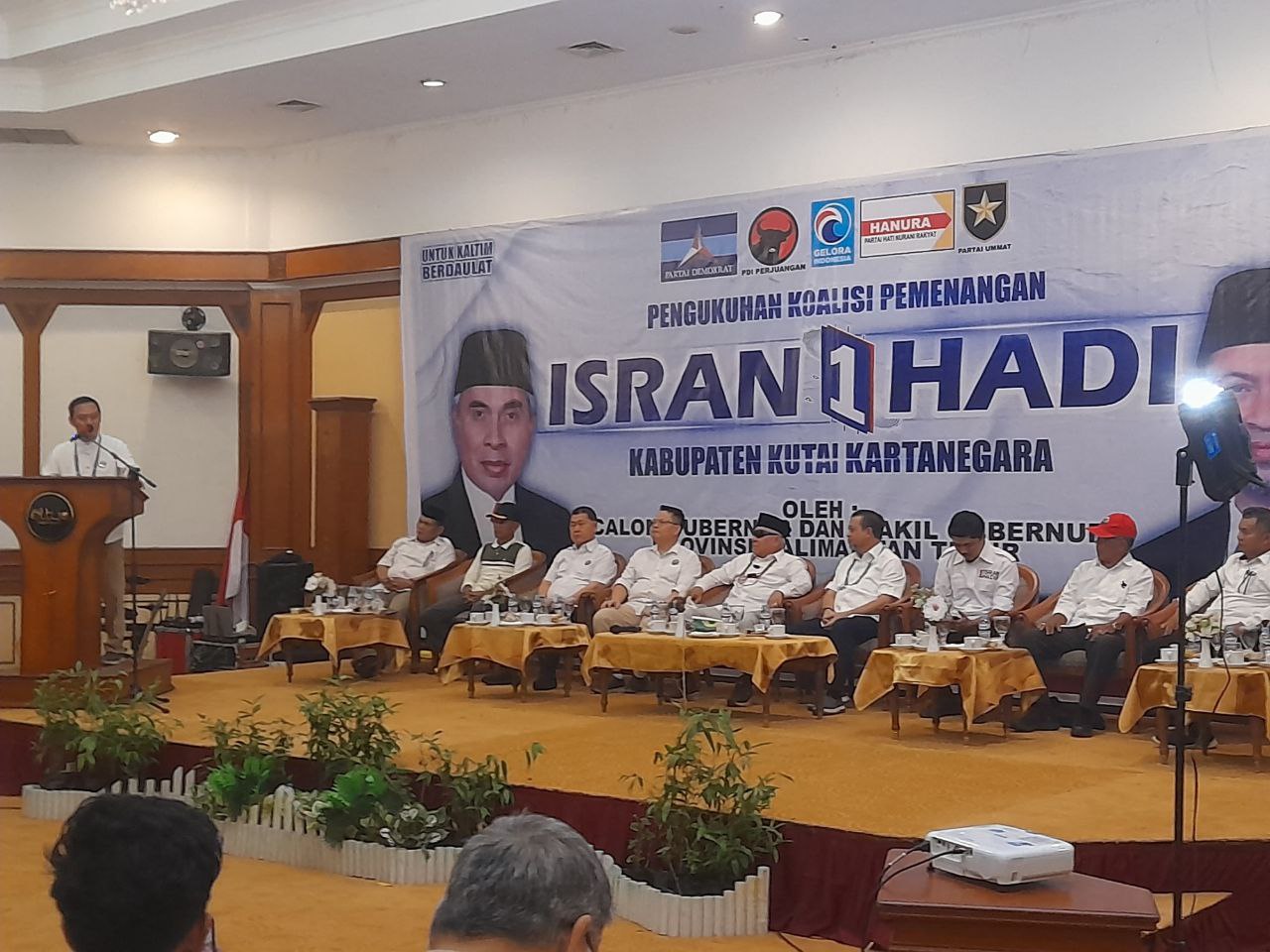 Isran Noor-Hadi Mulyadi Optimistis Raup 75 Persen Suara di Kukar